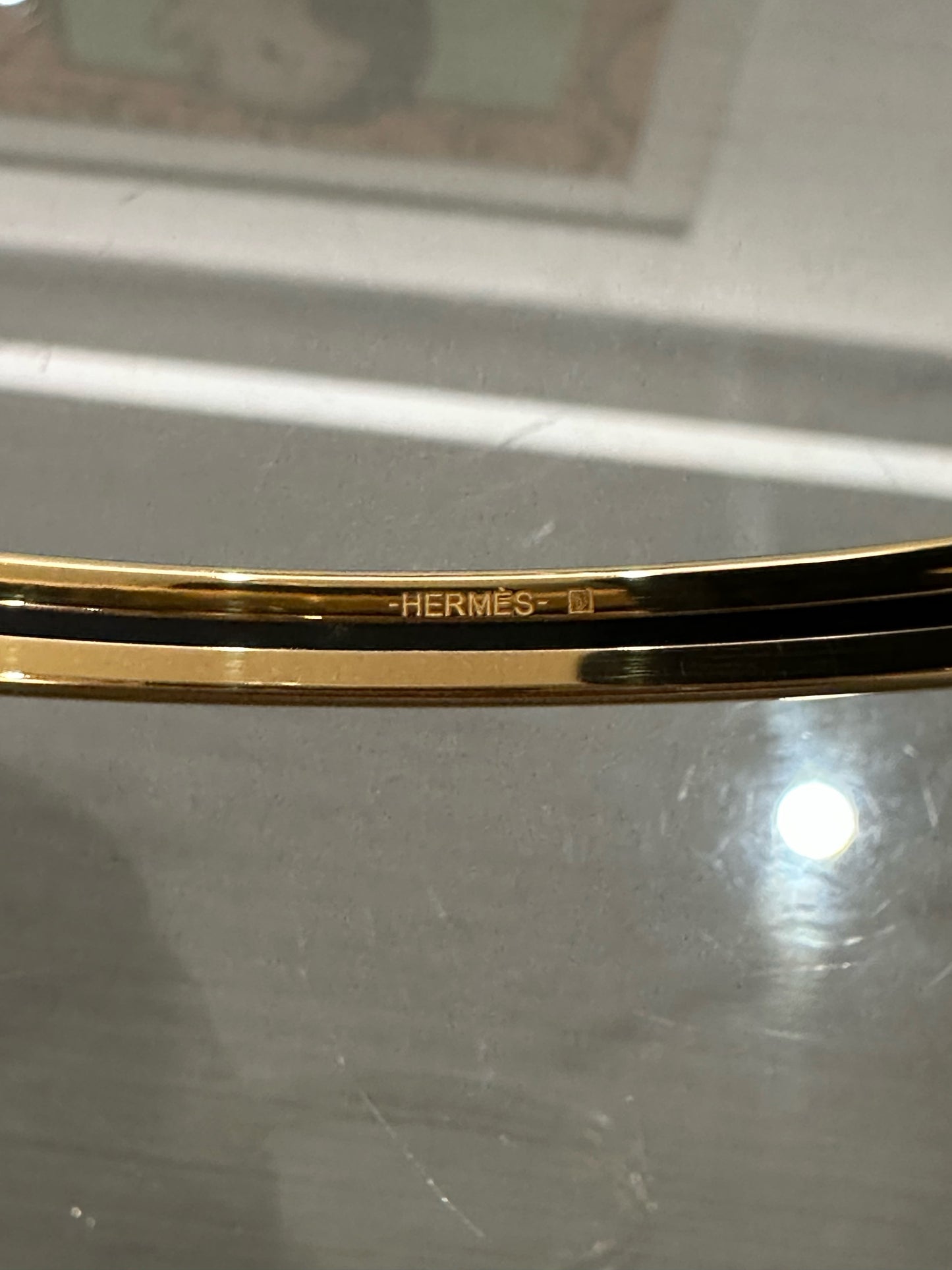 Hermès - Uni - Gold plated - Beige - (62)