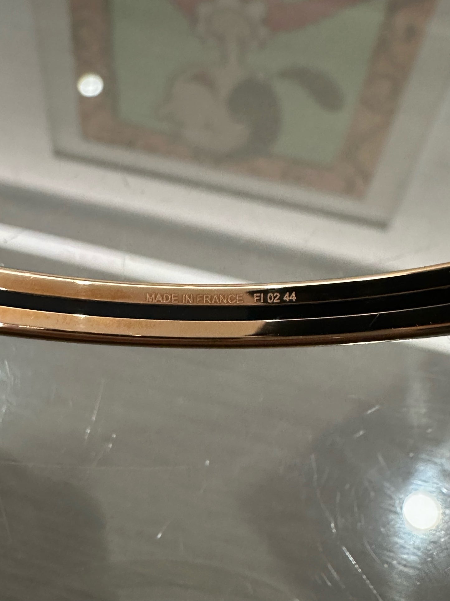 Hermès - Uni - Gold plated - Beige - (62)