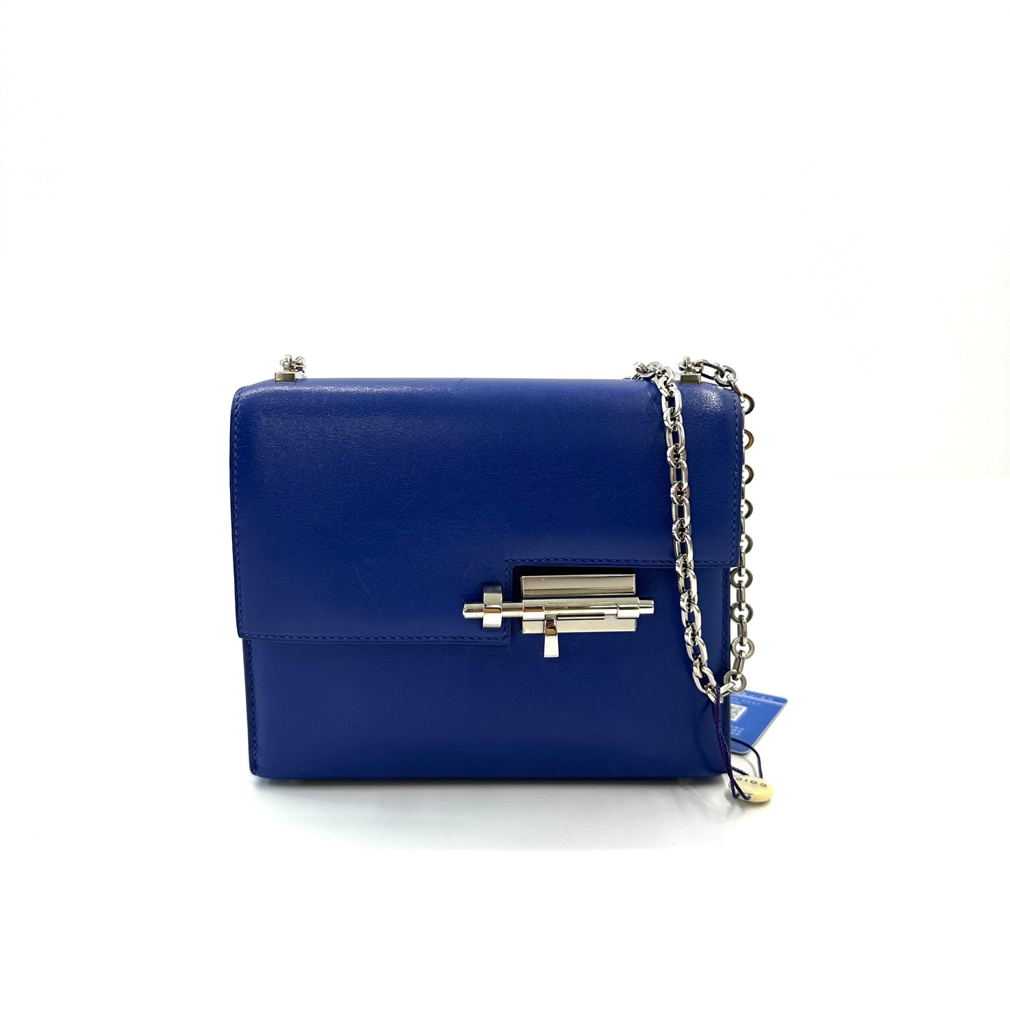 Hermes - Verrou Chaine - Leather - Blue