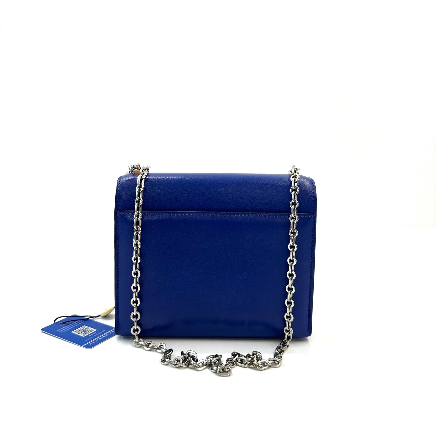Hermes - Verrou Chaine - Leather - Blue