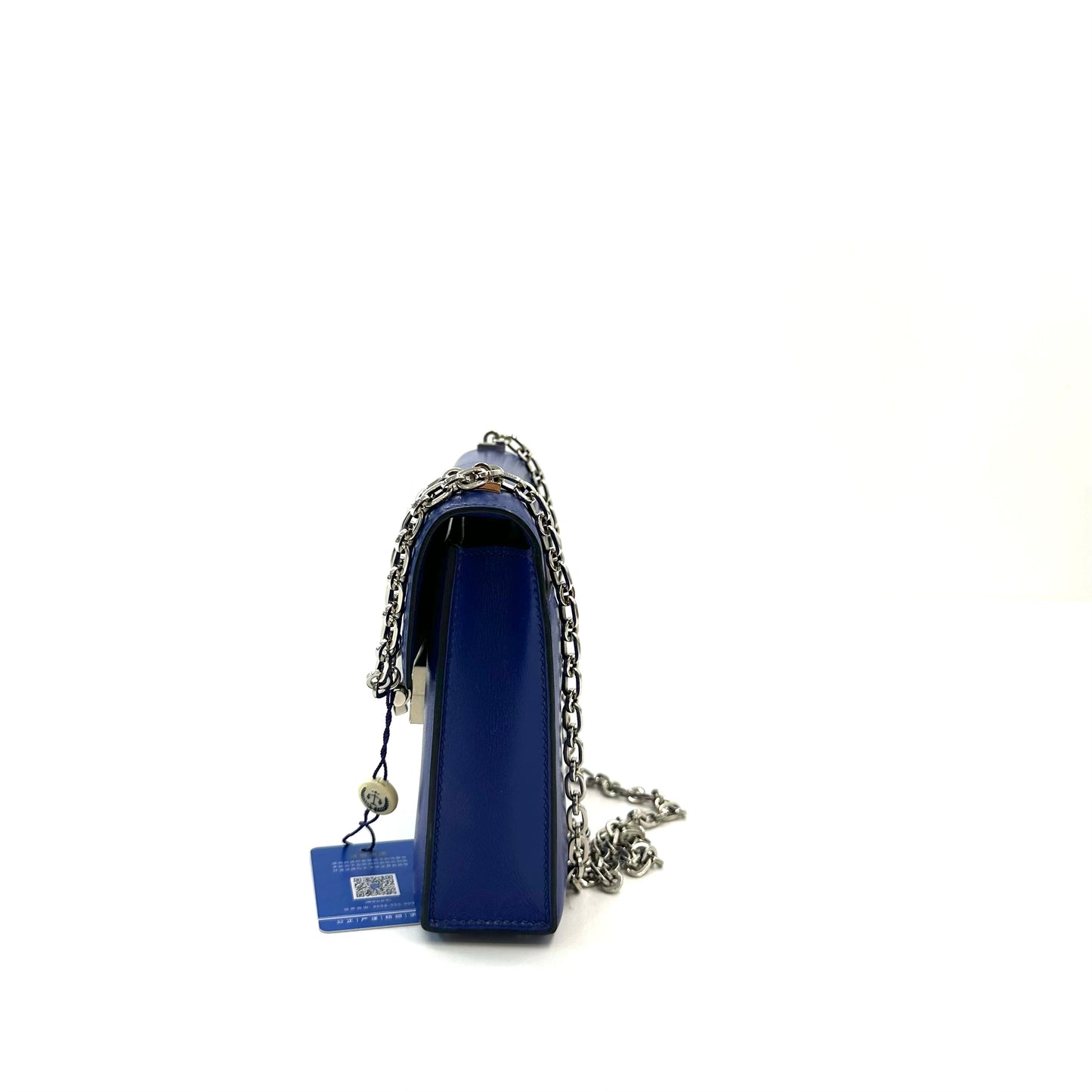 Hermes - Verrou Chaine - Leather - Blue