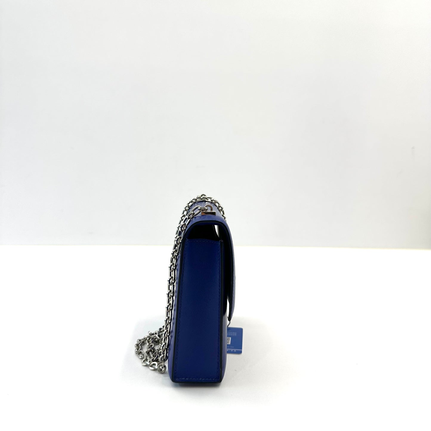 Hermes - Verrou Chaine - Leather - Blue