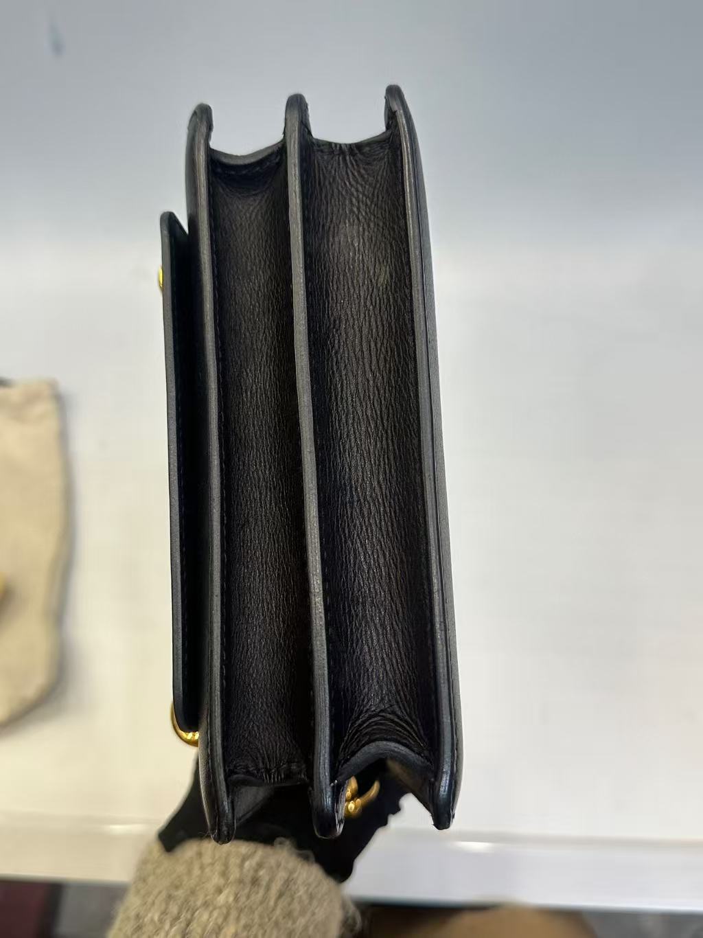 Hermès - Verrou Chaine d'Ancre - Swift leather - Black - (mini)