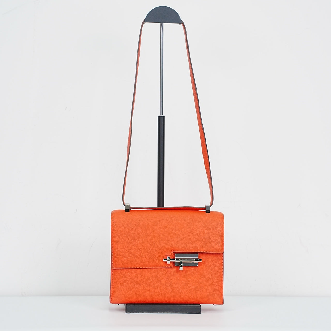 Hermes - Verrou - Leather - Orange - (23)