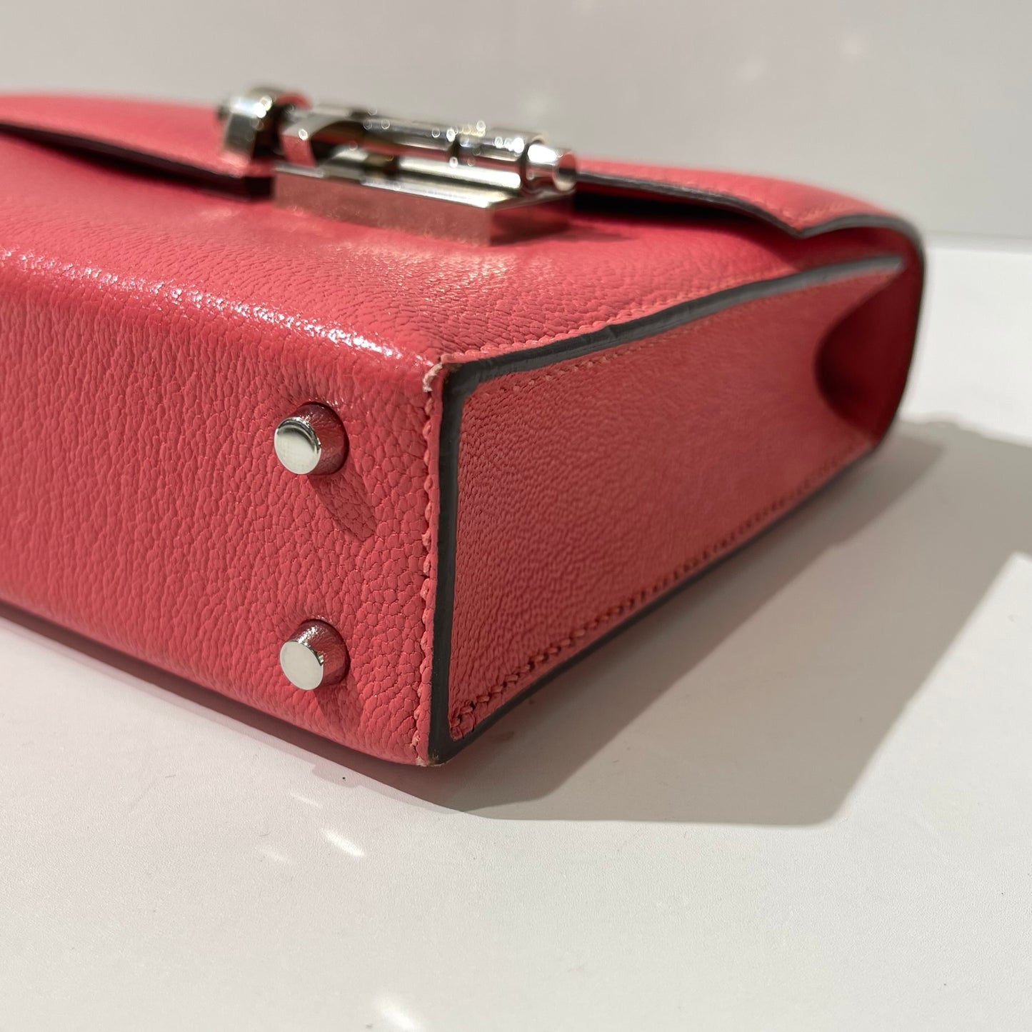Hermès - Verrou - Leather - Pink - (mini)