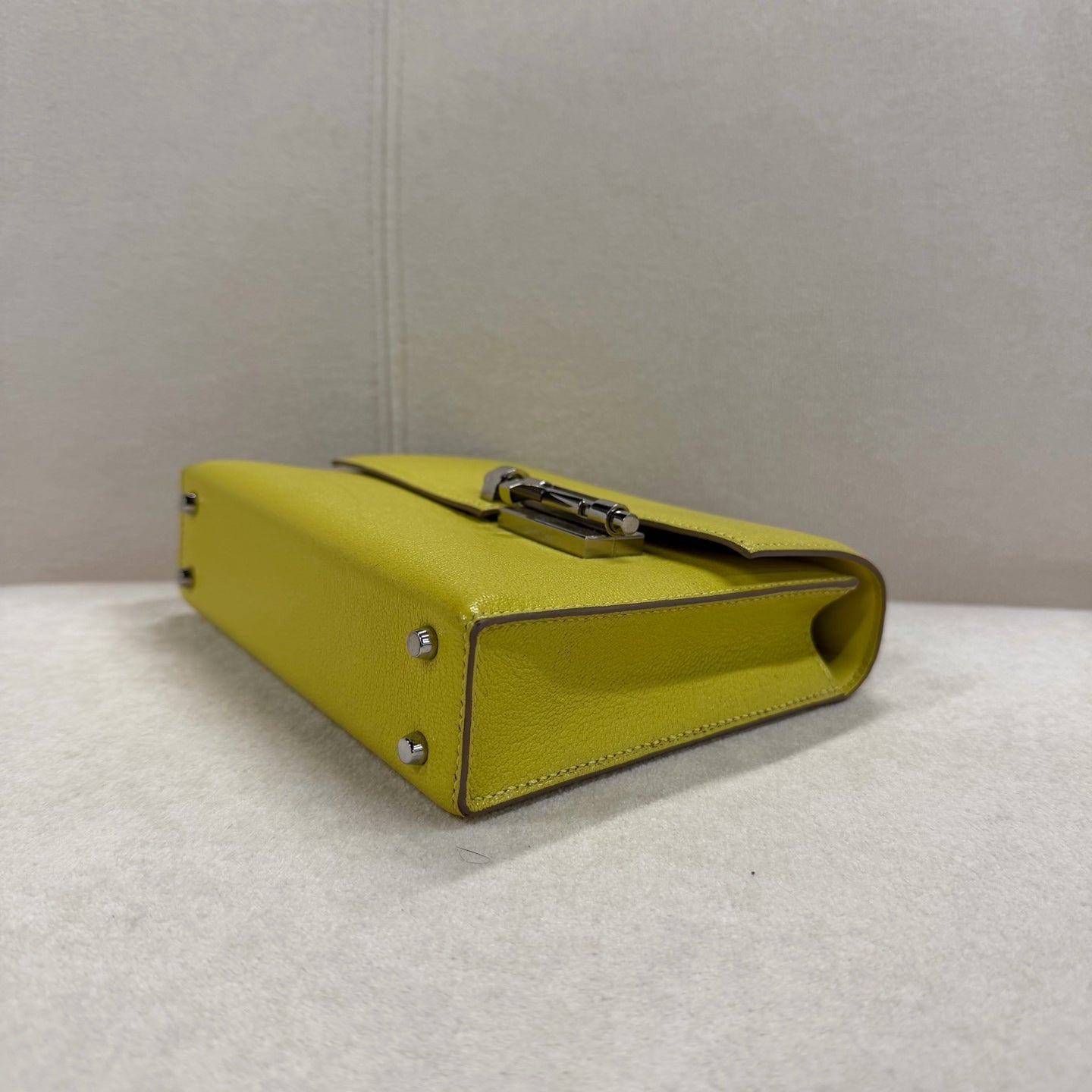 Hermes - Verrou - Leather - Yellow - (mini)