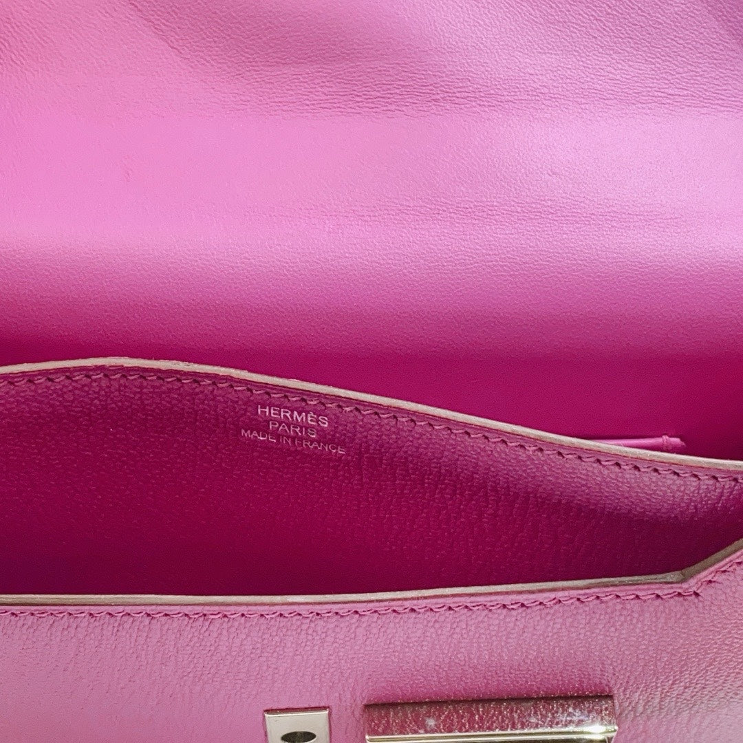 Hermes - Verrou Mini - Leather - Pink