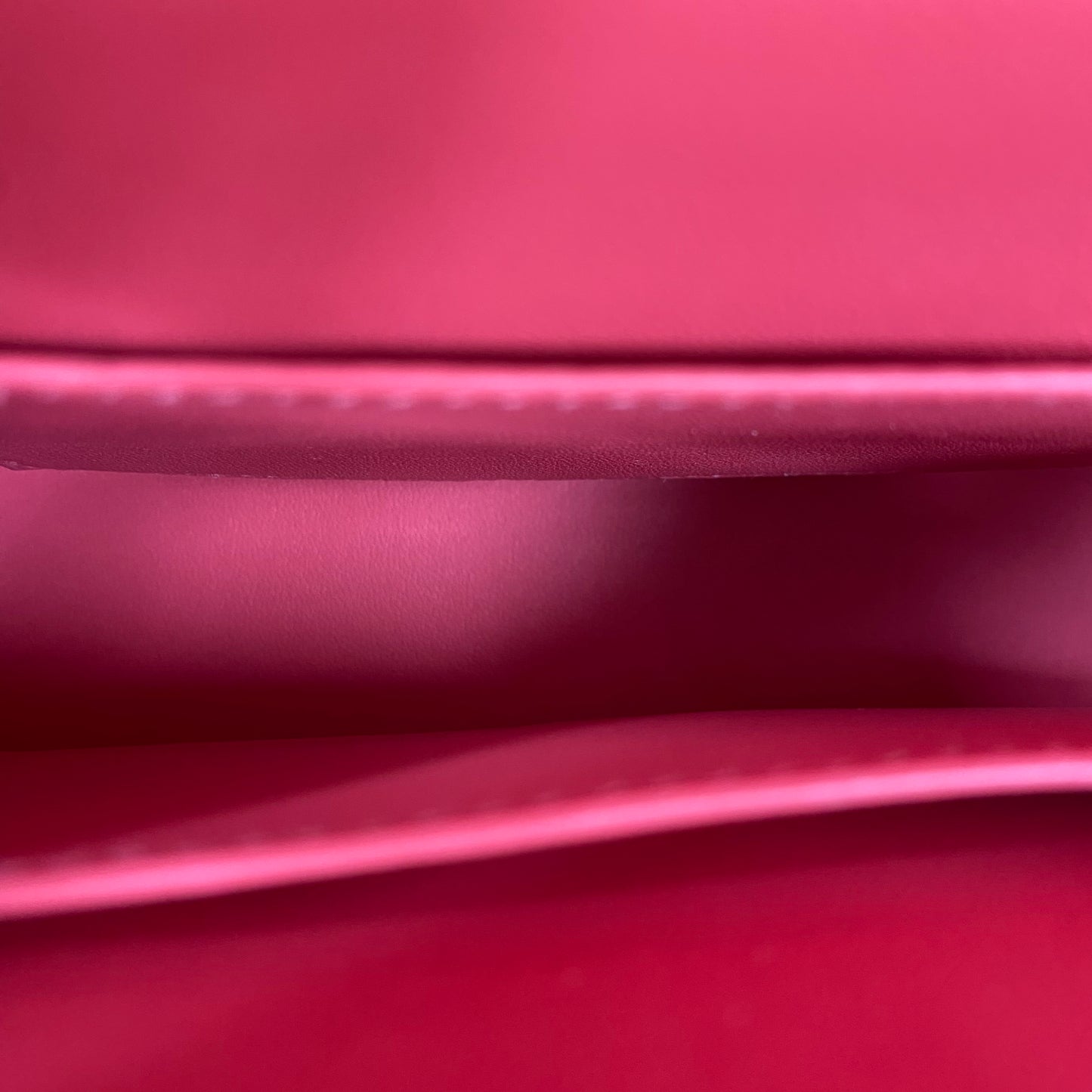 Hermes - Verrou Mini - Grained leather - Lipstick pink - (mini)