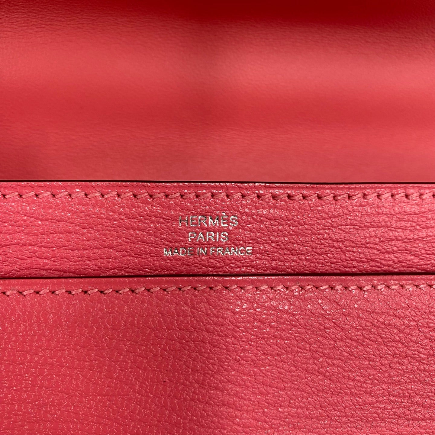 Hermes - Verrou Mini - Grained leather - Lipstick pink - (mini)