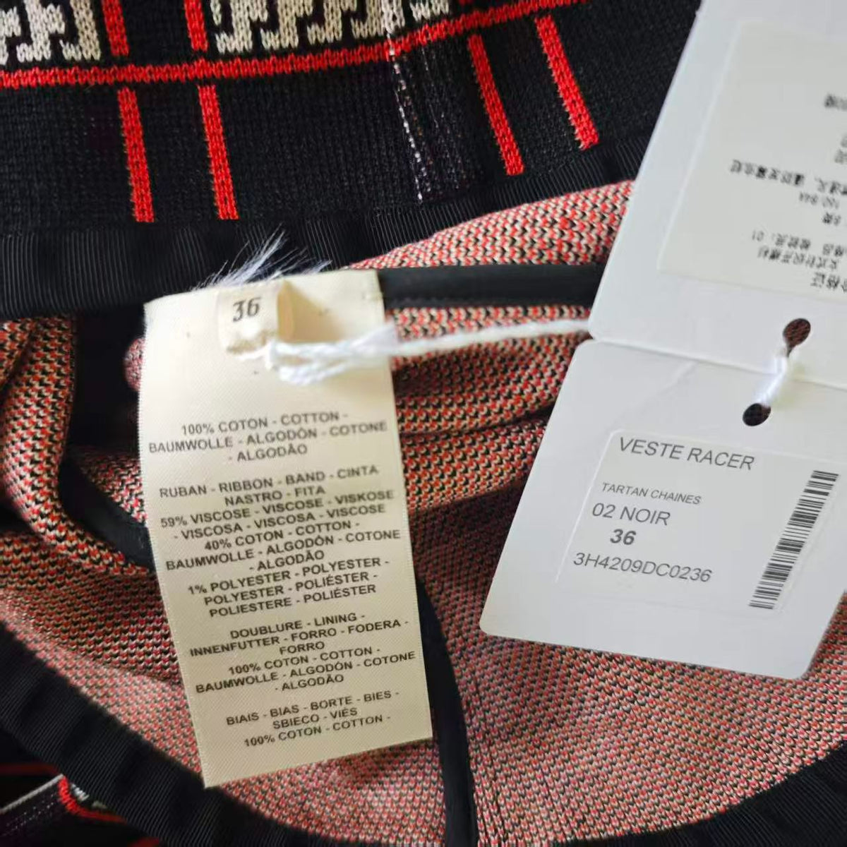 Hermès - Veste Racer - Cotton - Black - (36)