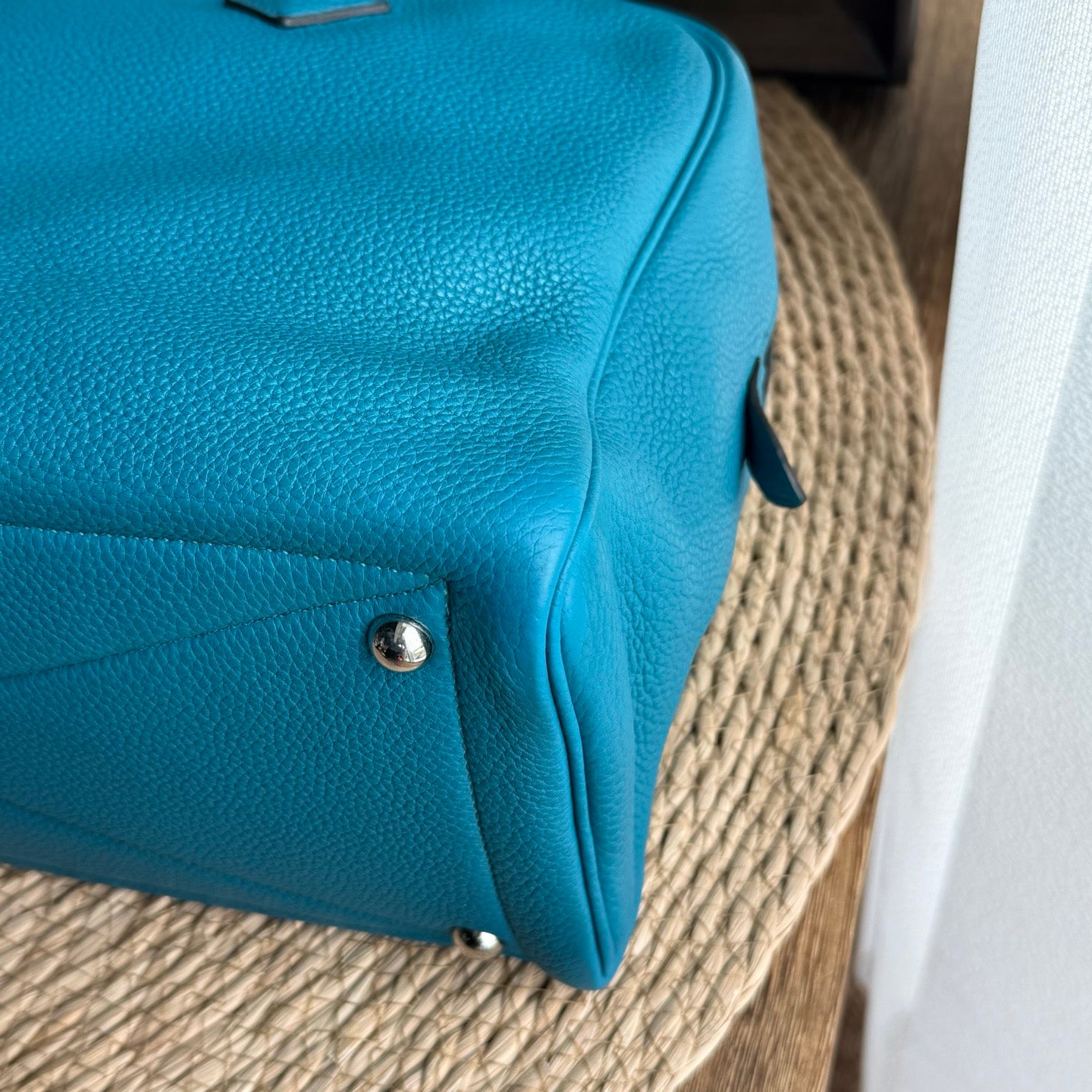 Hermès - Victoria - Leather - Blue - (large)