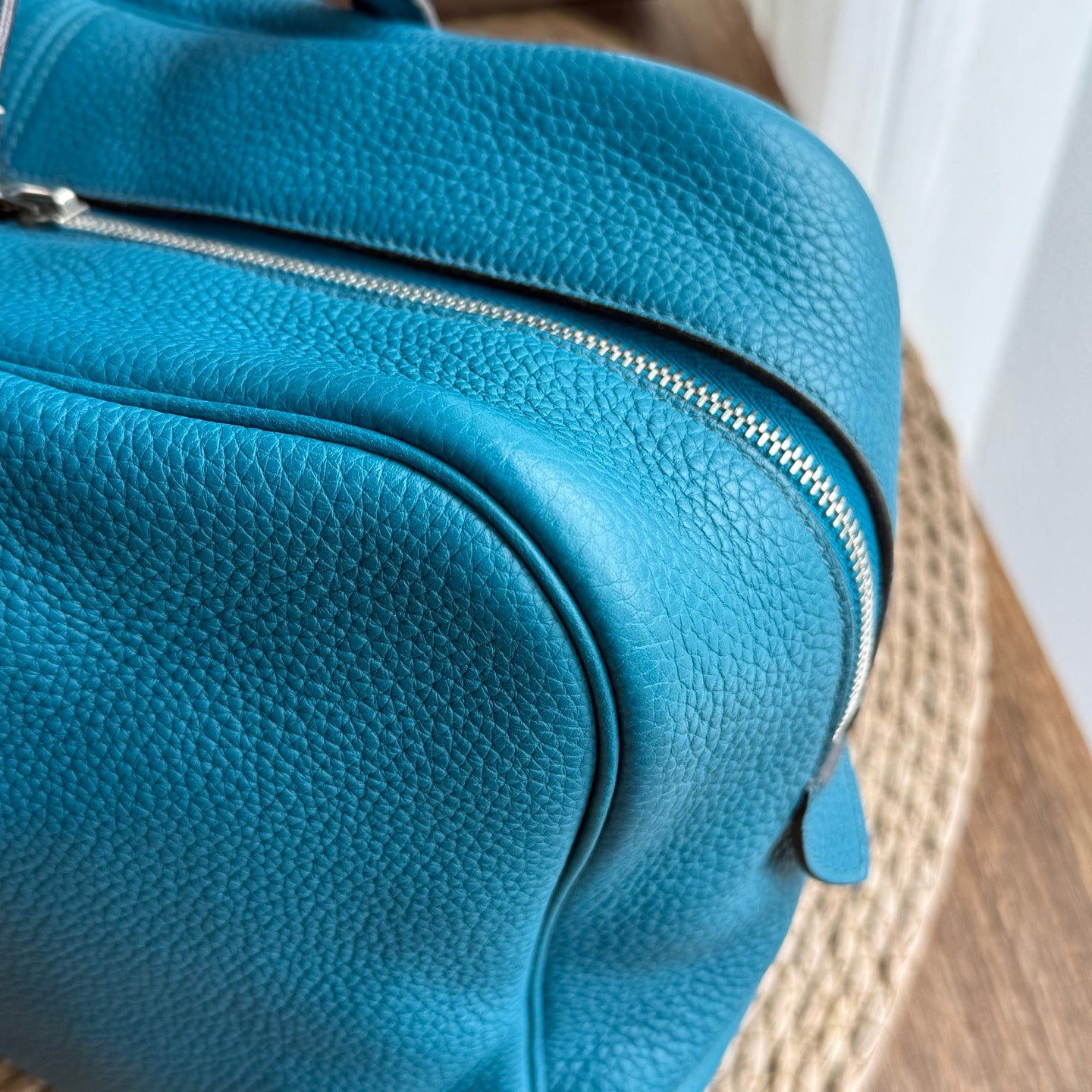 Hermès - Victoria - Leather - Blue - (large)