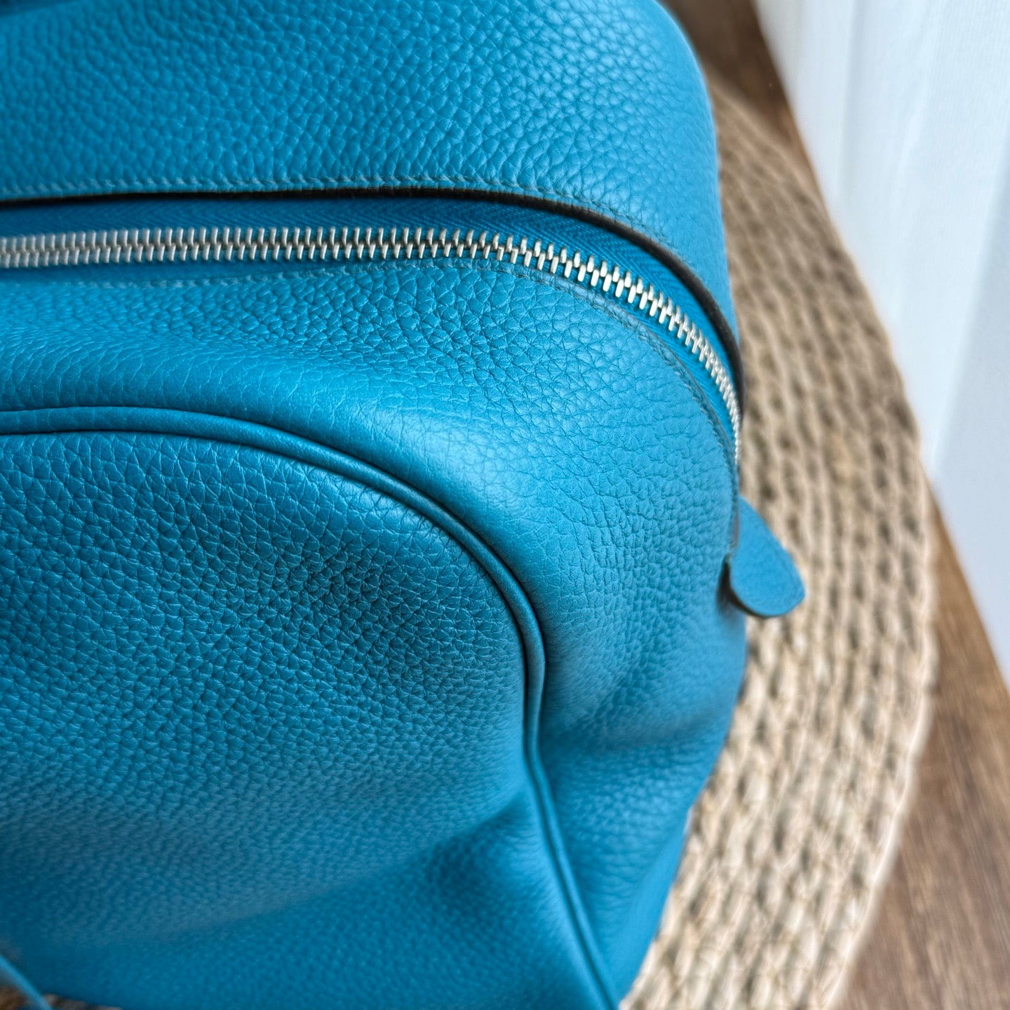 Hermès - Victoria - Leather - Blue - (large)