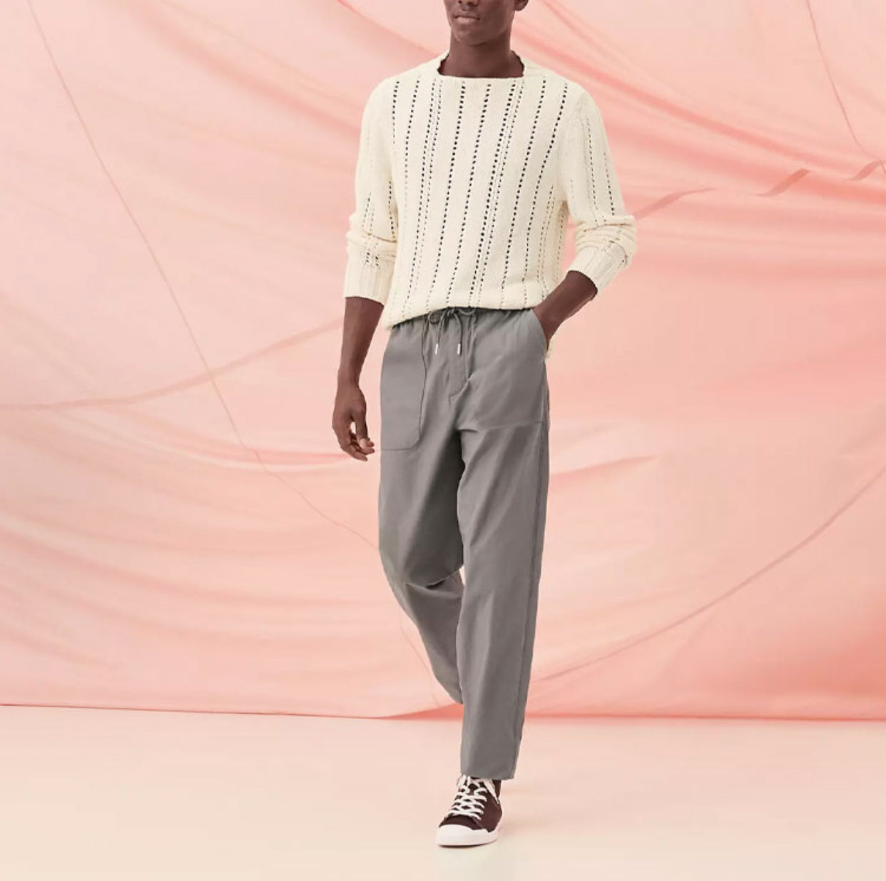Hermès - Voil'H Seoul - Synthetic - Grey - (40)