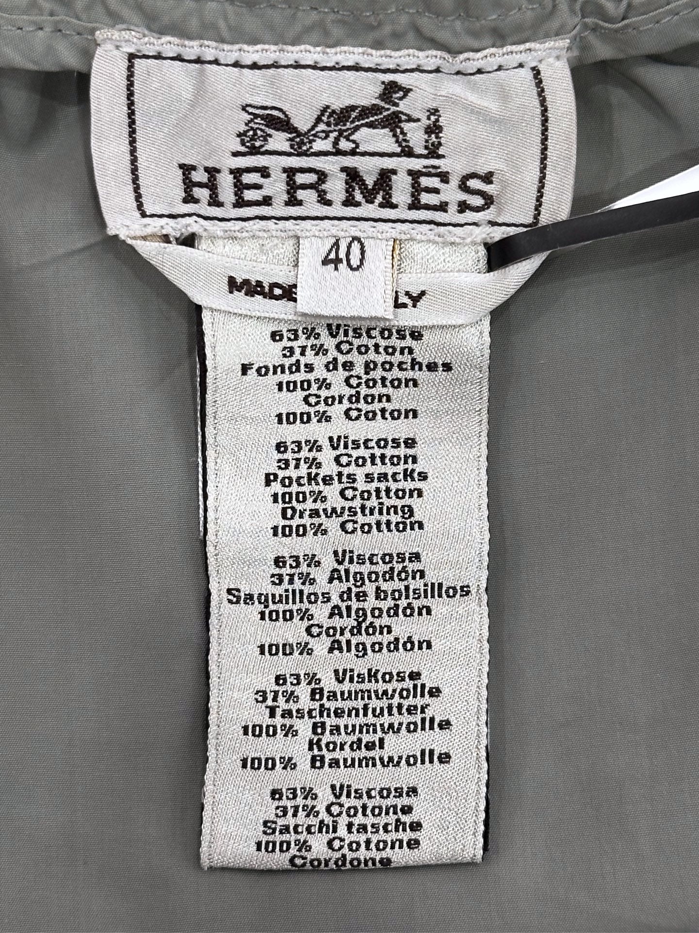 Hermès - Voil'H Seoul - Synthetic - Grey - (40)