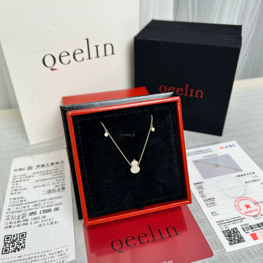 Qeelin - Hulu Bracelet - 18k yellow gold, diamonds - Gold - (small)