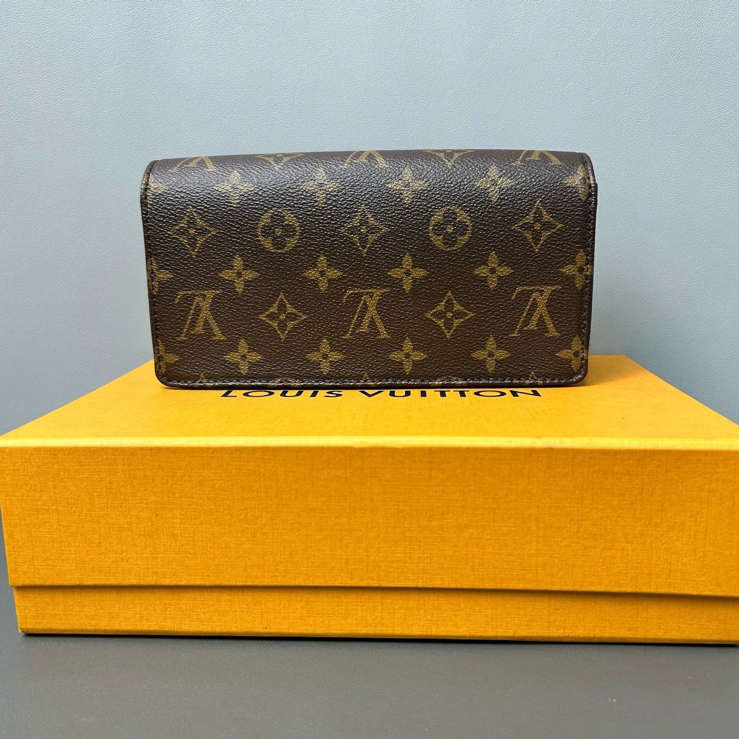 Louis Vuitton - Lily Wallet on Chain - Monogram coated canvas with Vachetta leather trim - Brown - (mini)