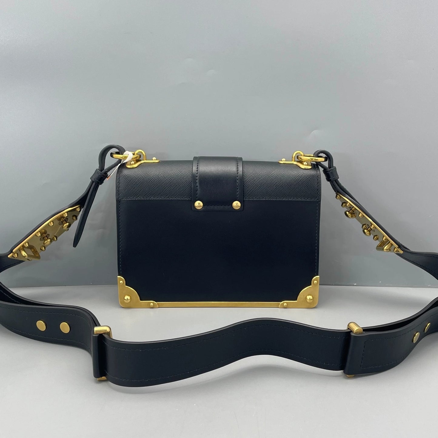 Prada - Cahier - Leather - Black - (mini)