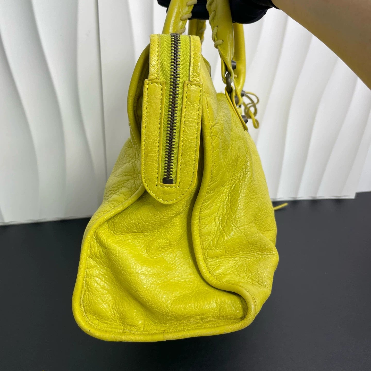 Balenciaga - City - Leather - Yellow - (Medium)
