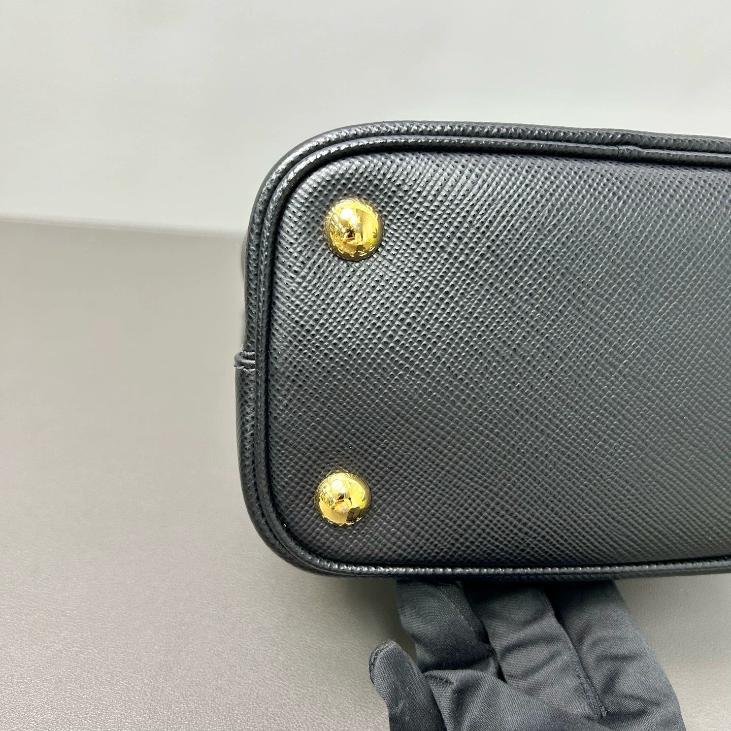 Prada - Panier Bucket Bag - Saffiano leather - Black - (mini)