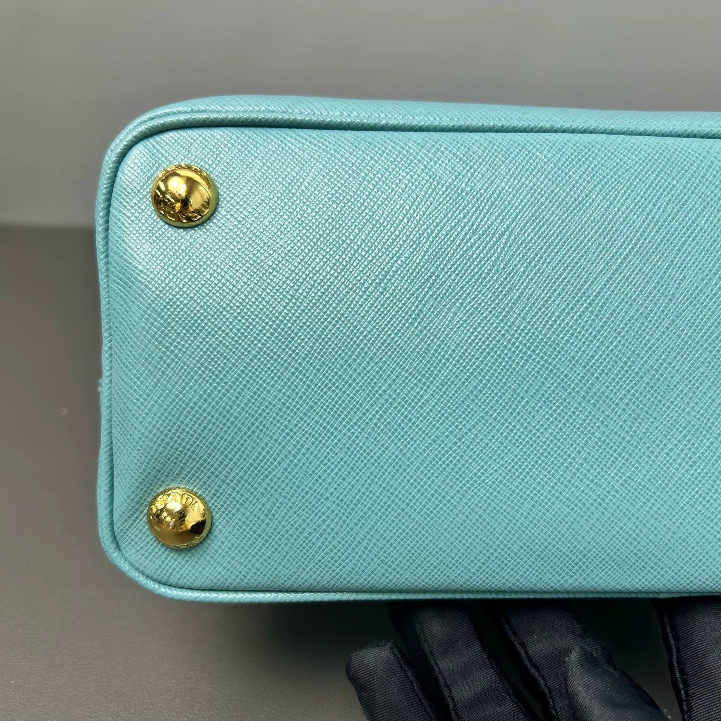 Prada - Galleria Bag - Leather - Blue - (Small)