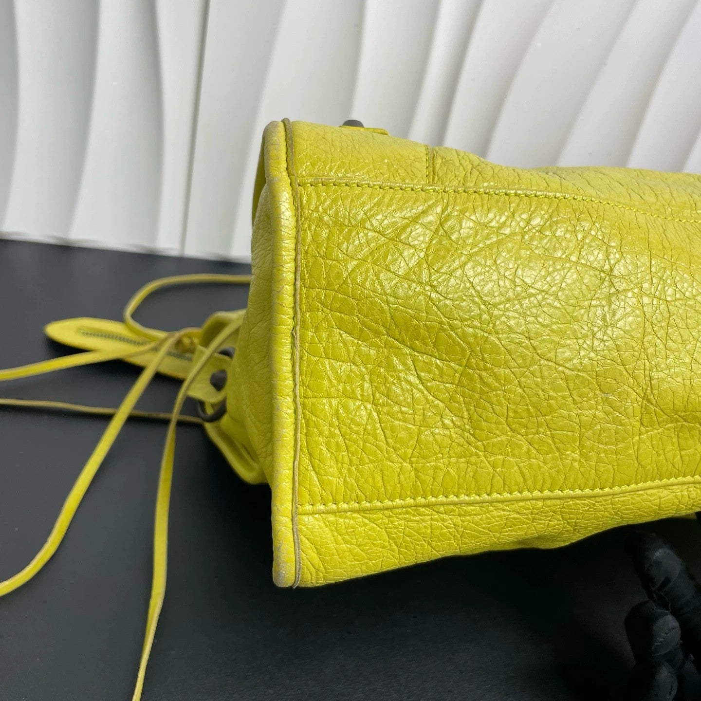 Balenciaga - City - Leather - Yellow - (Medium)