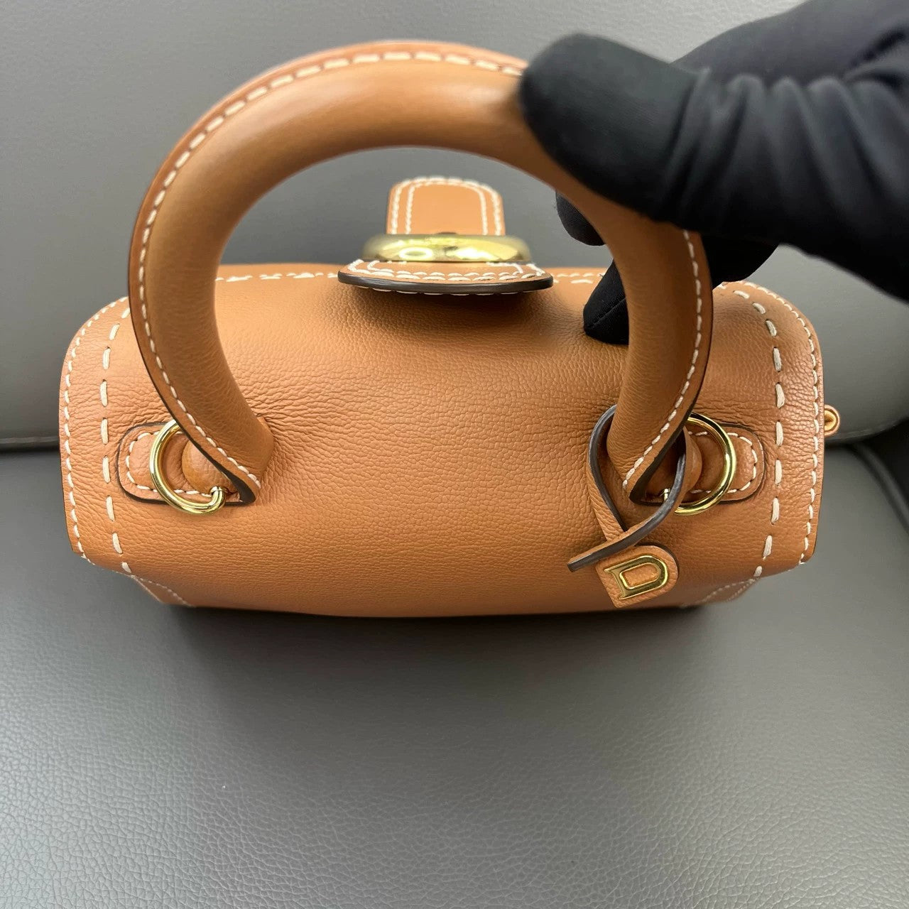Delvaux - Brillant - Leather - Camel - (mini)