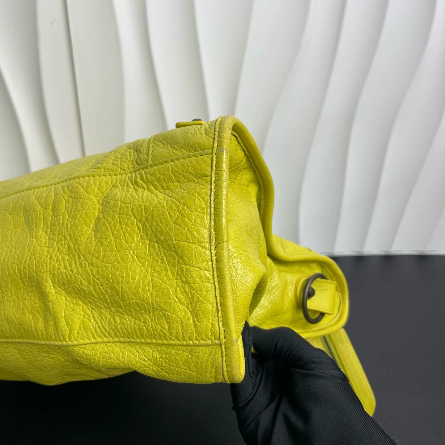 Balenciaga - City - Leather - Yellow - (Medium)