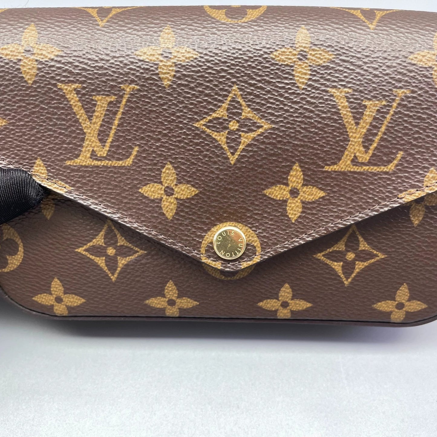 Louis Vuitton - Pochette Félicie - Monogram coated canvas - Brown - (Small)