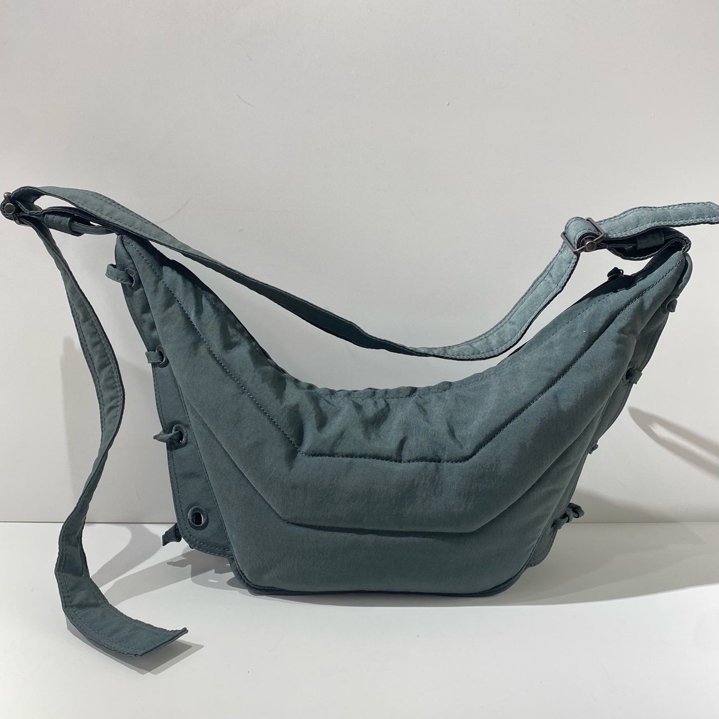 Lemaire - Croissant Bag - Nylon - Grey - (Medium)
