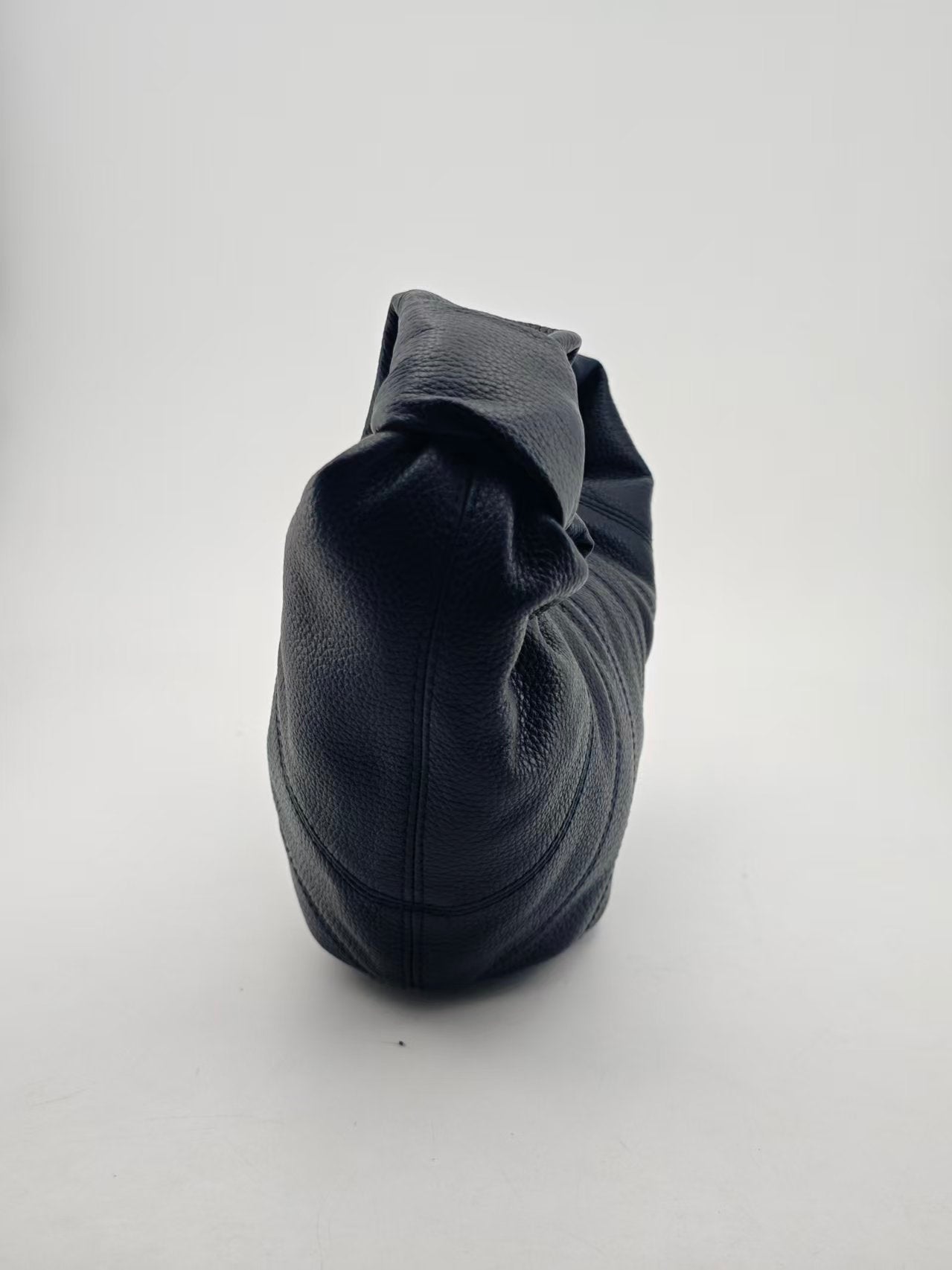 Lemaire - Croissant - Leather - Black - (small)