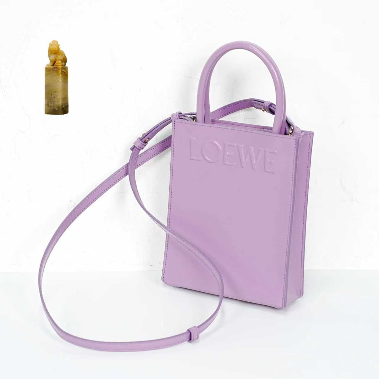 LOEWE - A5 - Leather - Purple - (small)