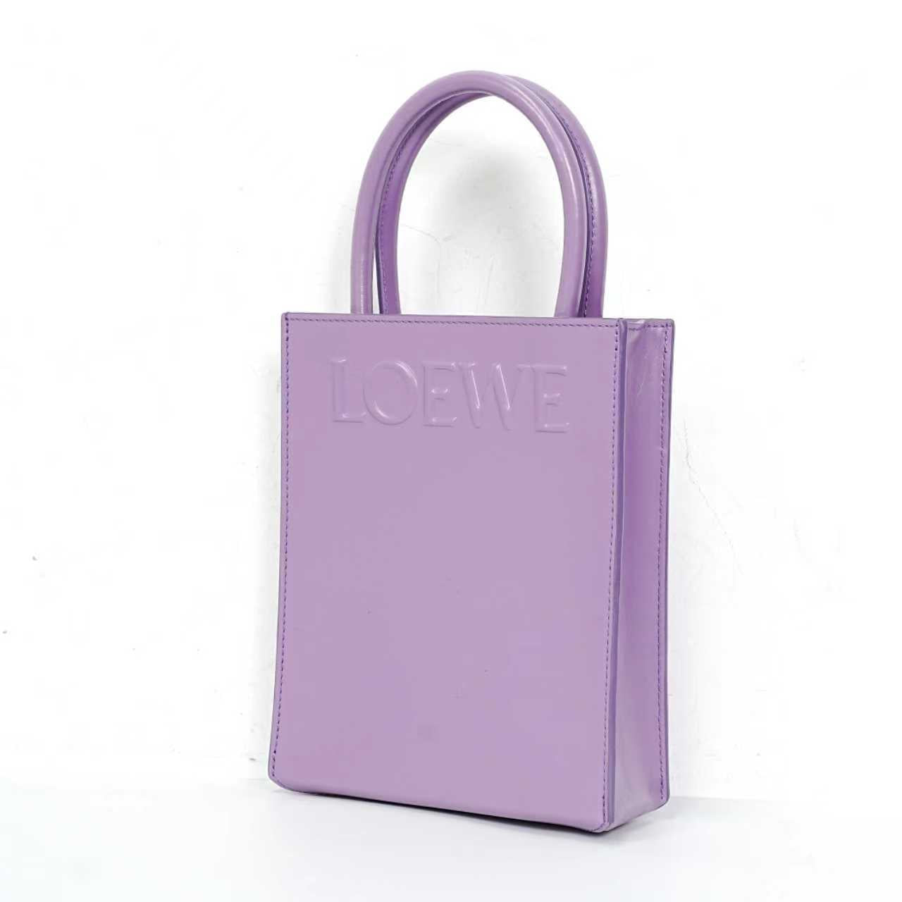 LOEWE - A5 - Leather - Purple - (small)