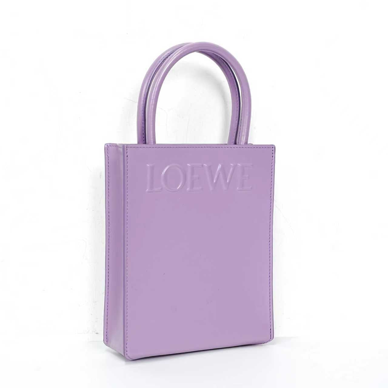 LOEWE - A5 - Leather - Purple - (small)