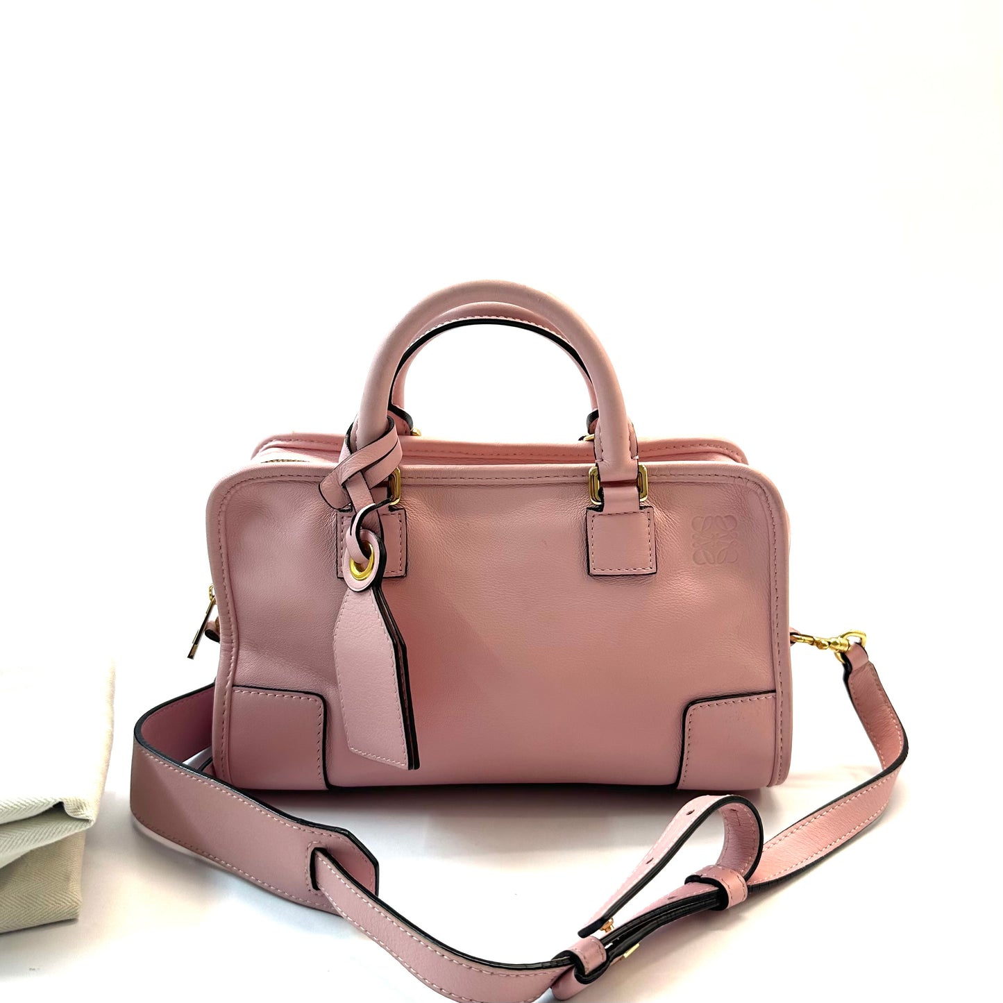 LOEWE - Amazona - Leather - Pink