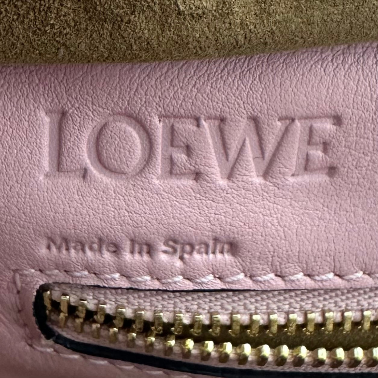 LOEWE - Amazona - Leather - Pink