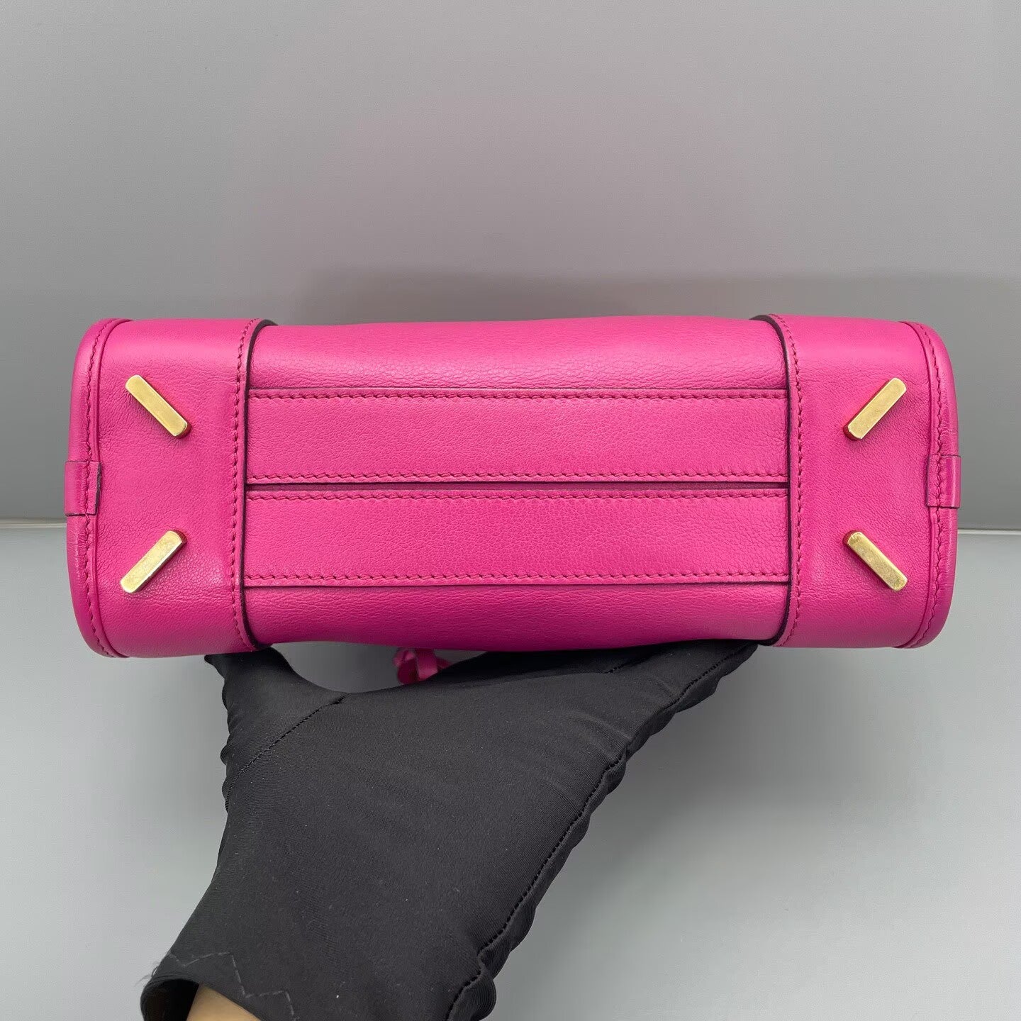 LOEWE - Amazona - Grained leather - Rose Red - (Small)