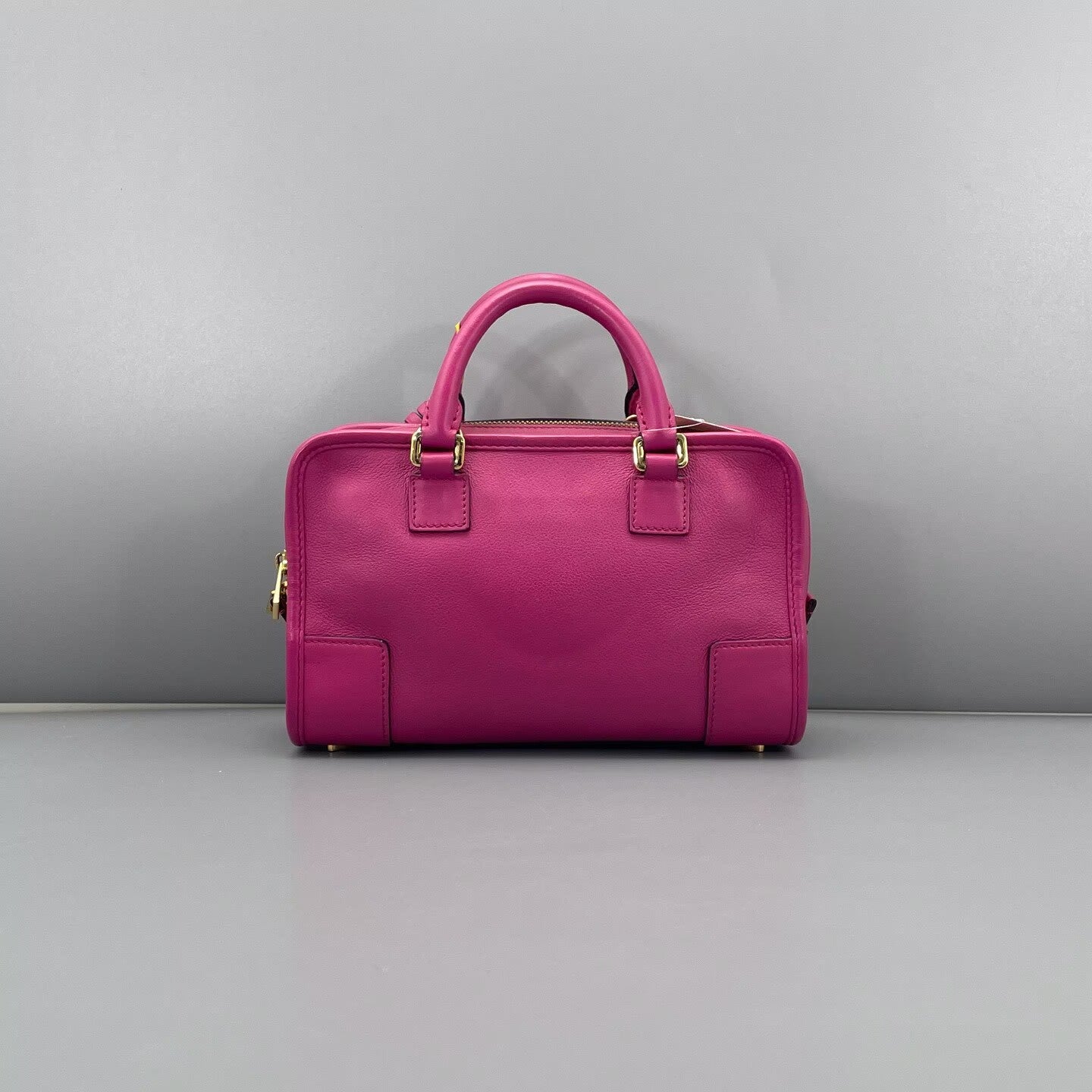 LOEWE - Amazona - Grained leather - Rose Red - (Small)