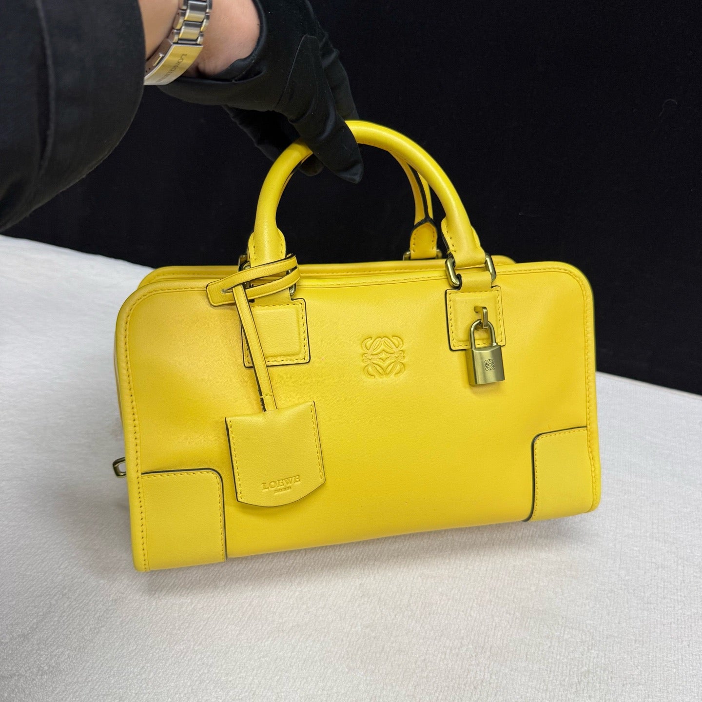 Loewe - Amazona - Leather - Yellow - (Small)