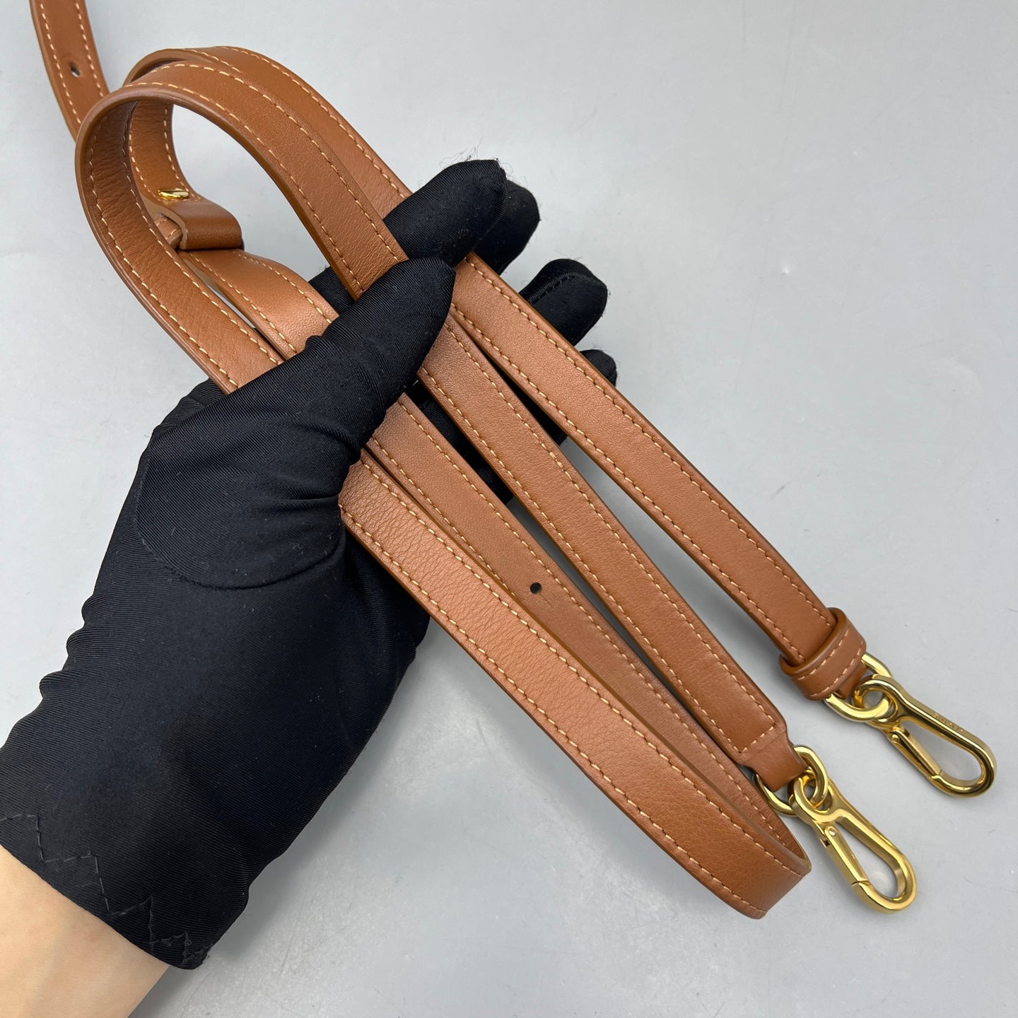 Loewe - Anagram Handbag - Anagram canvas with leather trim - Brown - (Small)