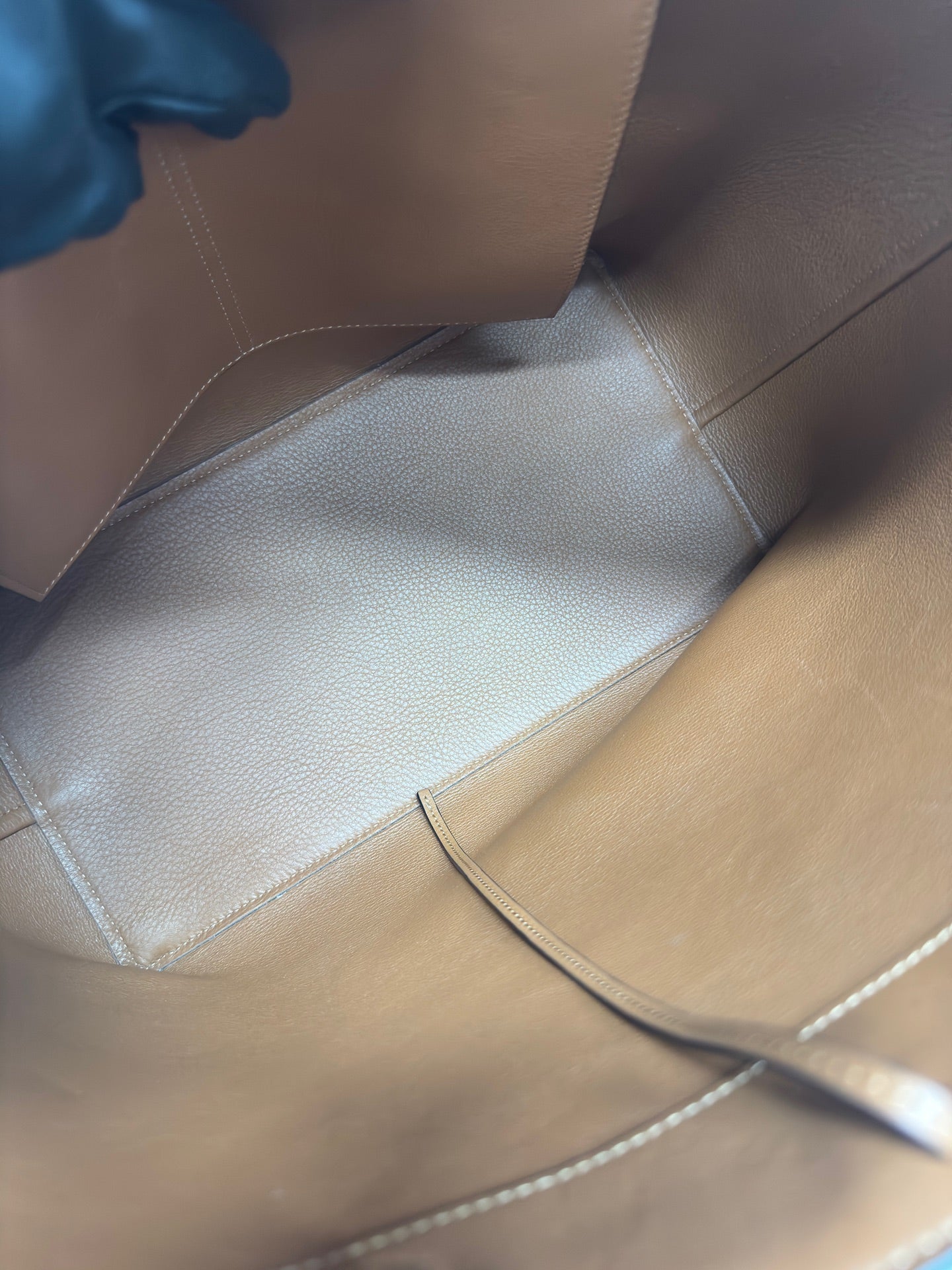Loewe - Anagram Tote Bag - Canvas with calfskin leather trim - Beige with Brown accents - (large)