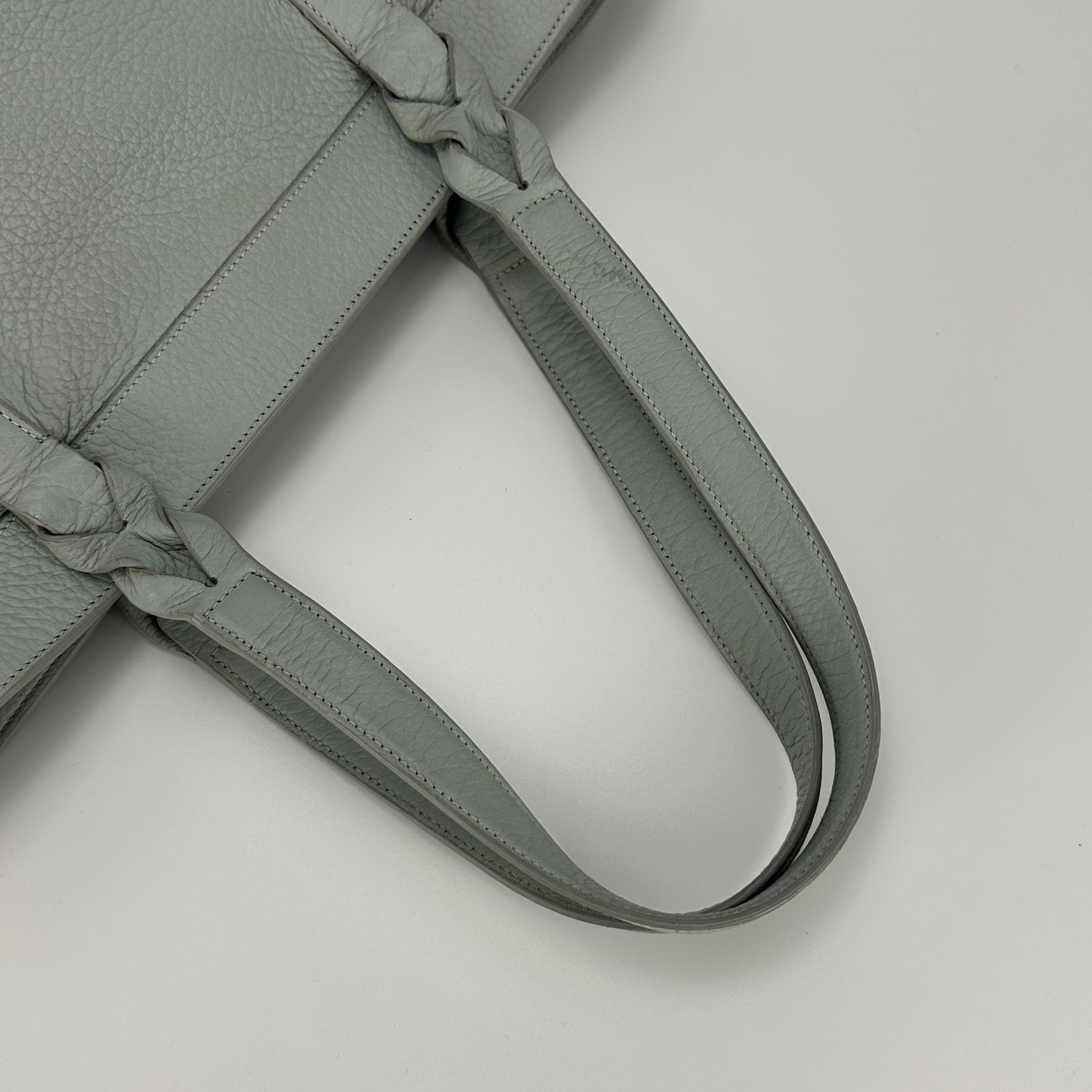 Loewe - Anagram Tote Bag - Grained calfskin leather - Pale Blue - (Medium)