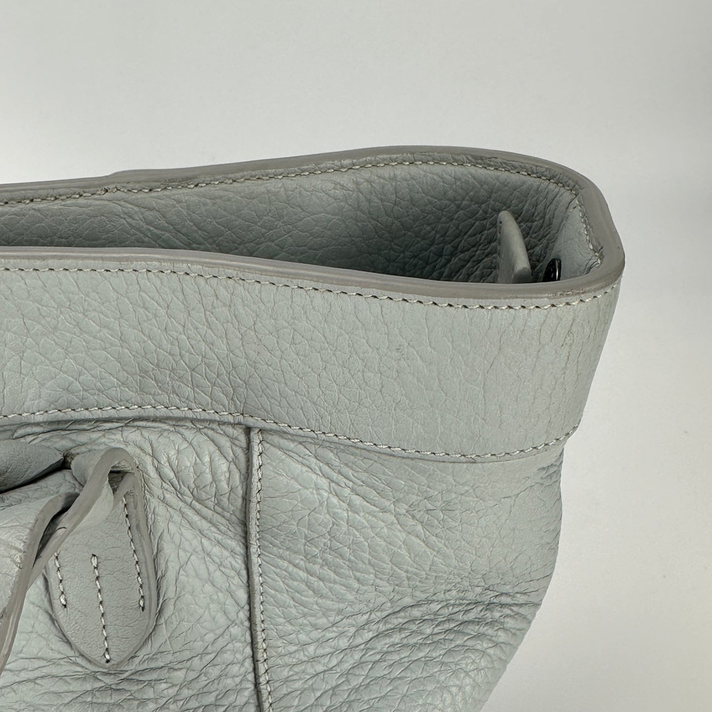 Loewe - Anagram Tote Bag - Grained calfskin leather - Pale Blue - (Medium)