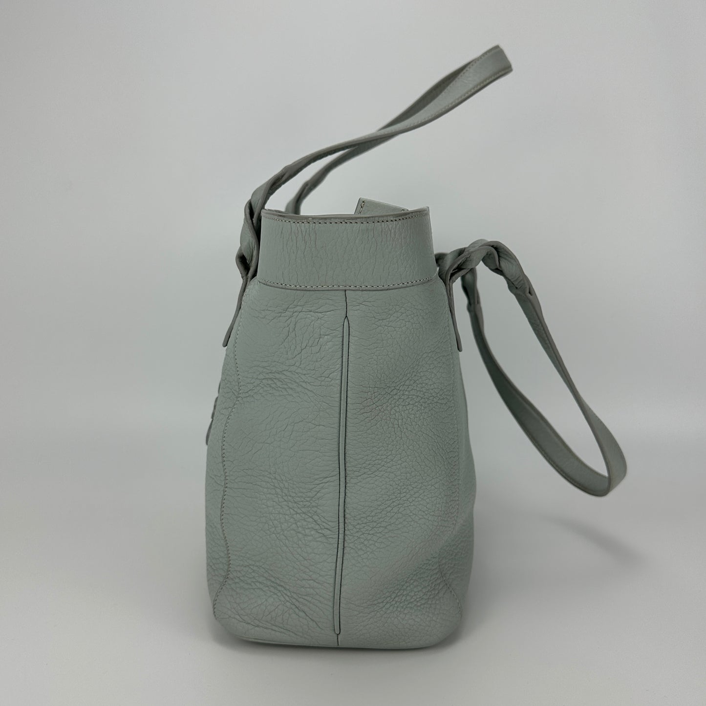 Loewe - Anagram Tote Bag - Grained calfskin leather - Pale Blue - (Medium)