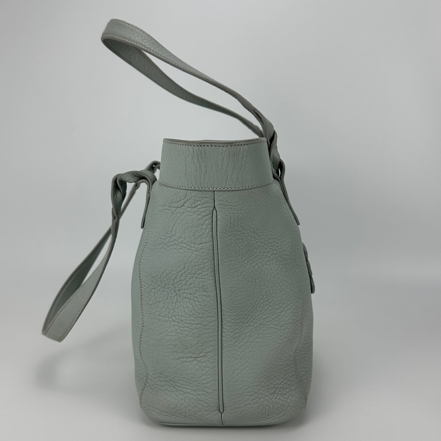 Loewe - Anagram Tote Bag - Grained calfskin leather - Pale Blue - (Medium)