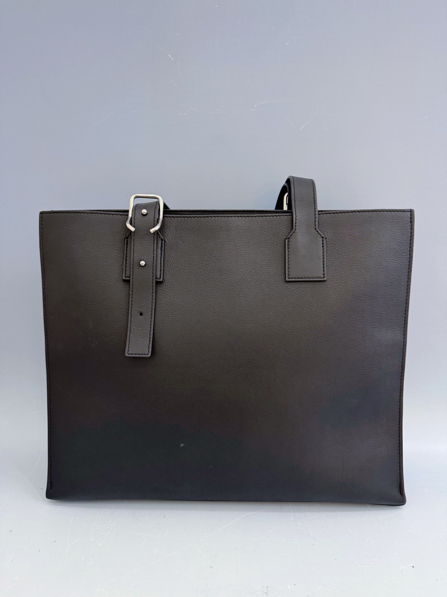 Loewe - Asymmetric Tote Bag - Leather - Black