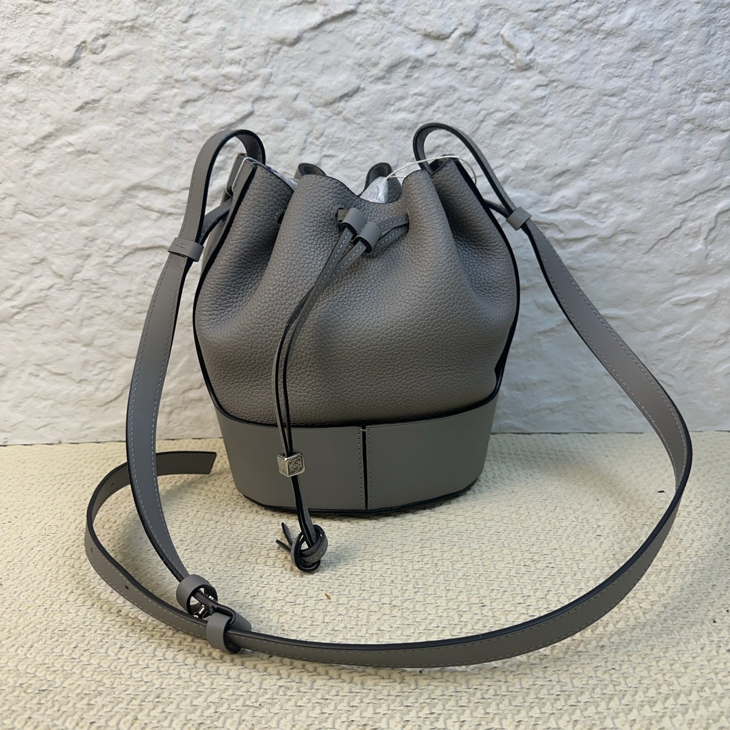 Loewe - Balloon Bag - Leather - Grey - (small)