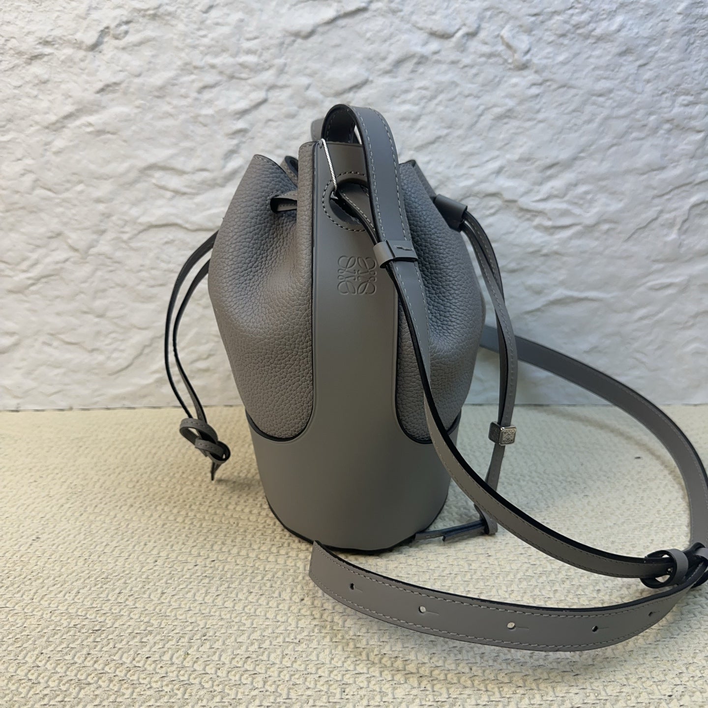 Loewe - Balloon Bag - Leather - Grey - (small)