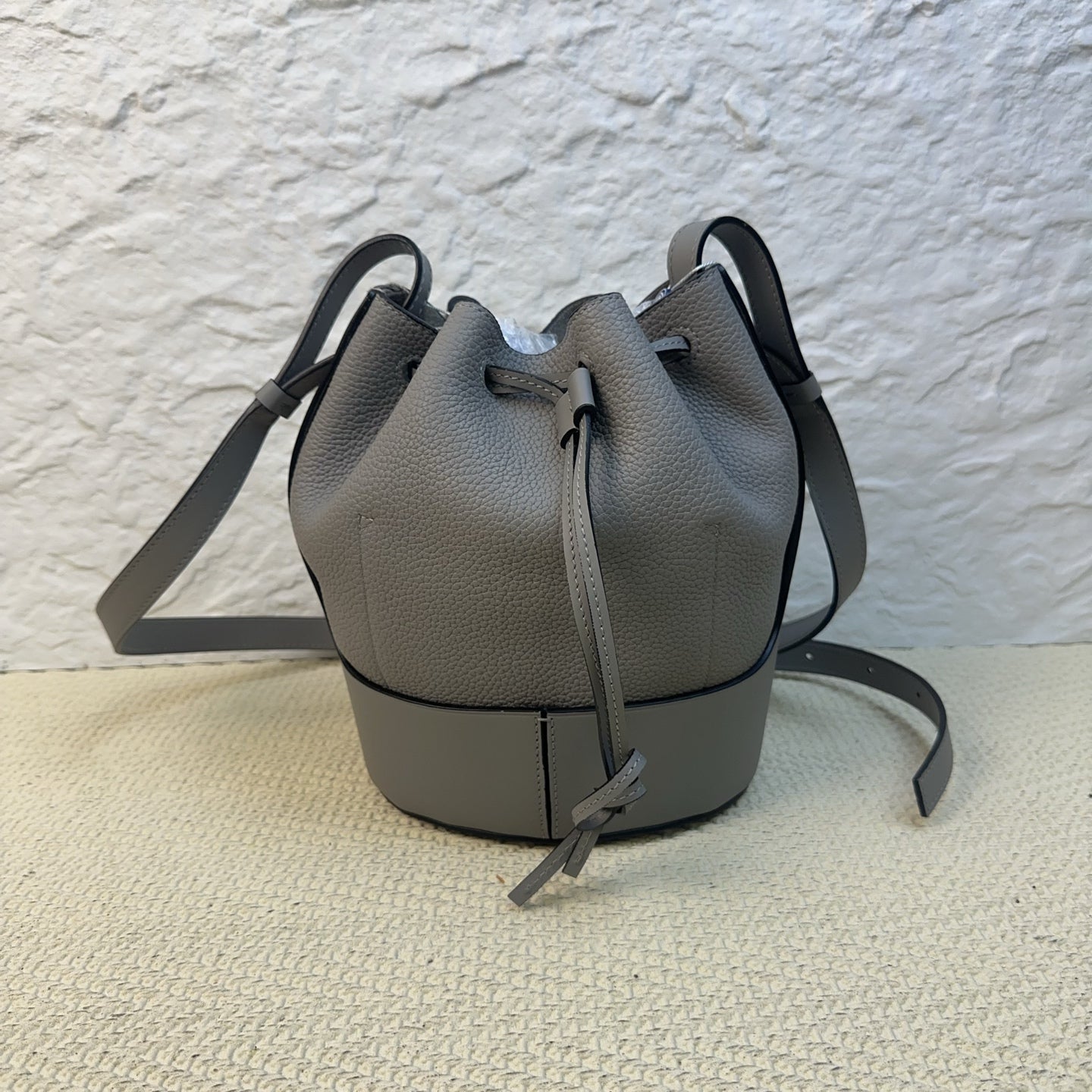 Loewe - Balloon Bag - Leather - Grey - (small)