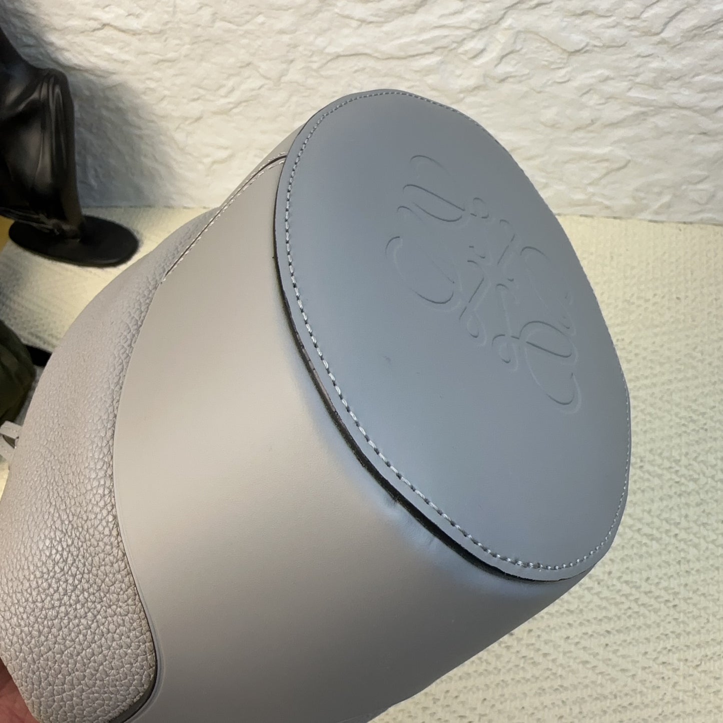 Loewe - Balloon Bag - Leather - Grey - (small)